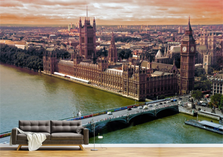 Urbane - Tapet Premium Canvas - Tamisa Londra
