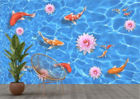 Animale - Tapet Premium Canvas - Viata in ocean