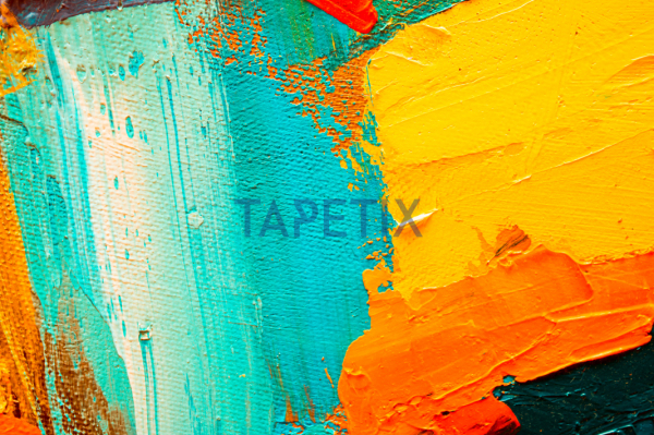 Tablou Hand drawn oil painting [4]