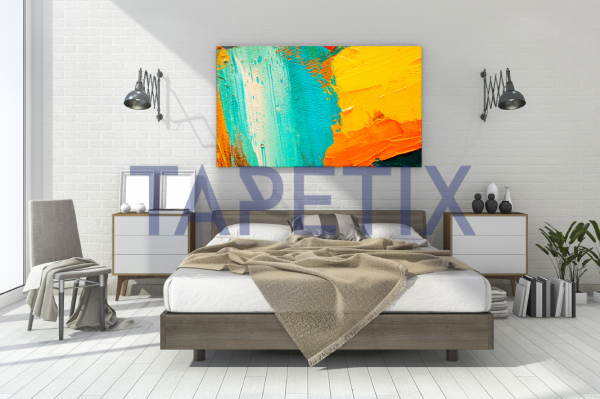 Tablou Hand drawn oil painting [3]