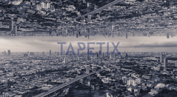 Tablou Upside Down City [4]