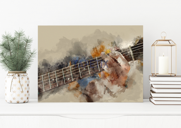 Tablou Playing Guitarist [1]