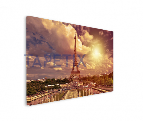 Tablou Silhouette of the Eiffel Tower [2]