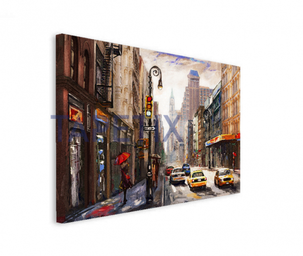Tablou Animated Street View of New York [2]