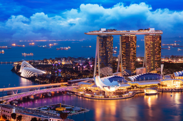 Tablou Singapore -Marina bay [4]