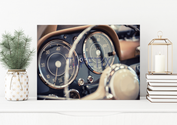 Tablou Vintage Car Dashboard [1]