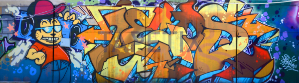 Tablou Street art graffiti [3]