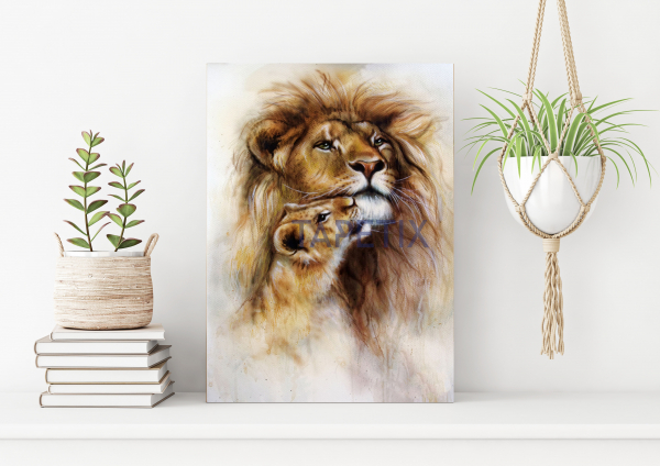 Tablou Loving Lion [1]