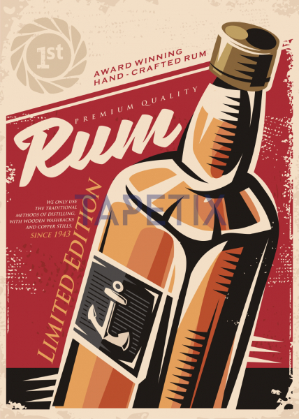 Poster Award winning hand crafted rum [4]