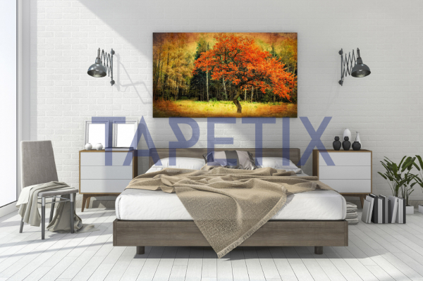 Tablou Lonely Red Tree [3]