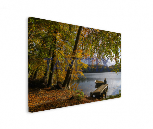 Tablou Woman Sitting at the Lake [2]