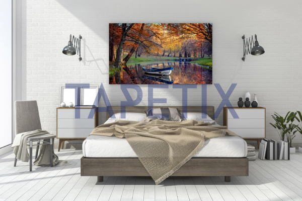 Tablou Boat on the lake [3]