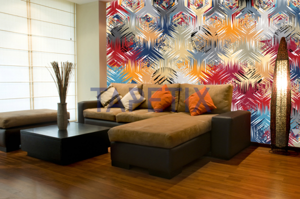Fototapet Color Geometric Shapes [2]