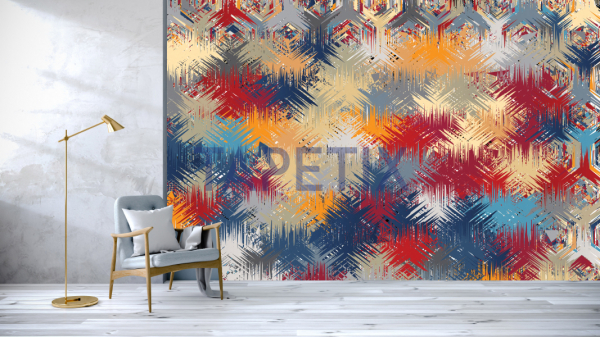 Fototapet Color Geometric Shapes [4]