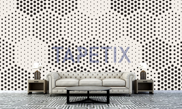 Fototapet  Hexagons Dots [3]