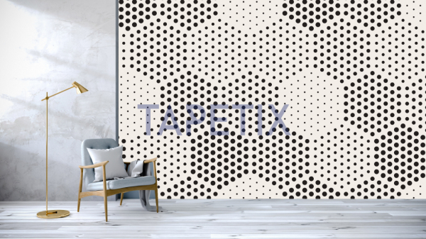 Fototapet  Hexagons Dots [4]