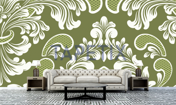 Fototapet Old Fashioned Damask [3]
