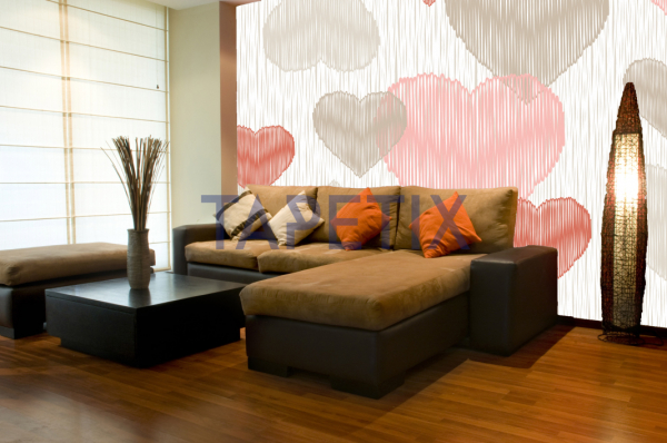 Fototapet  Hearts [2]