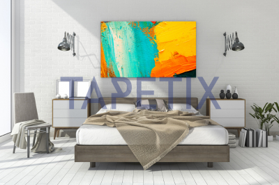 Tablou Hand drawn oil painting [2]