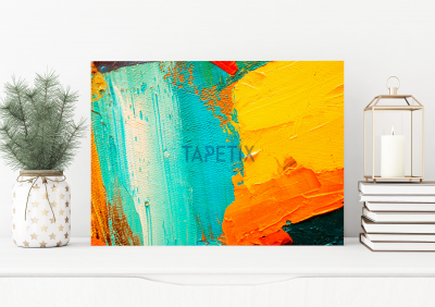Tablouri Abstract - Tablou Hand drawn oil painting