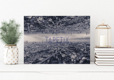 Tablouri Abstract - Tablou Upside Down City