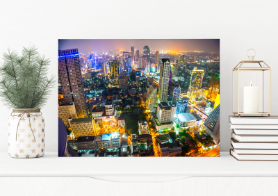 Tablouri Orase - Tablou Bangkok Skyline