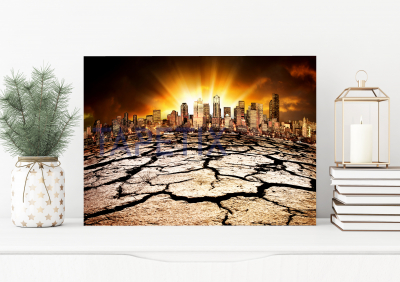 Tablouri Orase - Tablou Effect of Climate Change