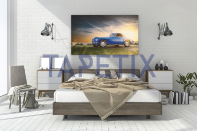 Tablou Vintage Car Staying at Sunset [2]