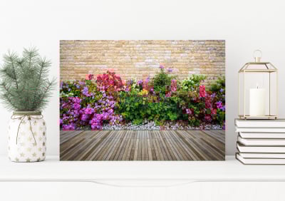 Tablouri Floral - Tablou Flowers in Garden