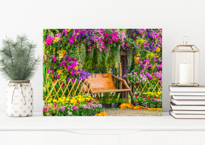Tablouri Floral - Tablou Wood Chair