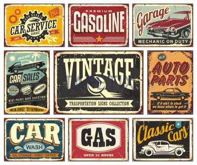 Tablou Vintage Signs Collection [3]