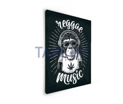 Poster  Hipster Monkey [1]