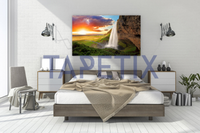 Tablou Seljalandsfoss Waterfall [2]