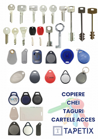 Chei si Cartele acces - Copiere Chei si cartele acces