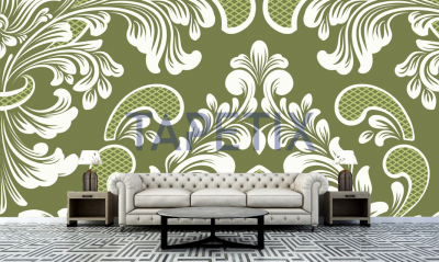 Fototapet Old Fashioned Damask [2]