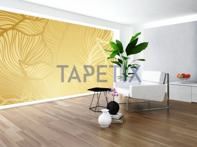 Fototapet - Fototapet Luxury Golden