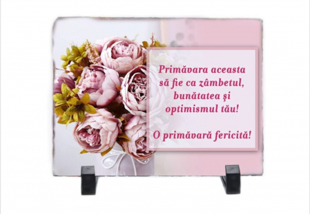 Personalizari - Rama Foto din ardezie - personalizata