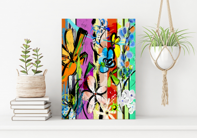 Tablouri Abstract - Tablou  cu flori