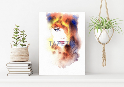 Tablouri Abstract - Tablou Woman Portrait