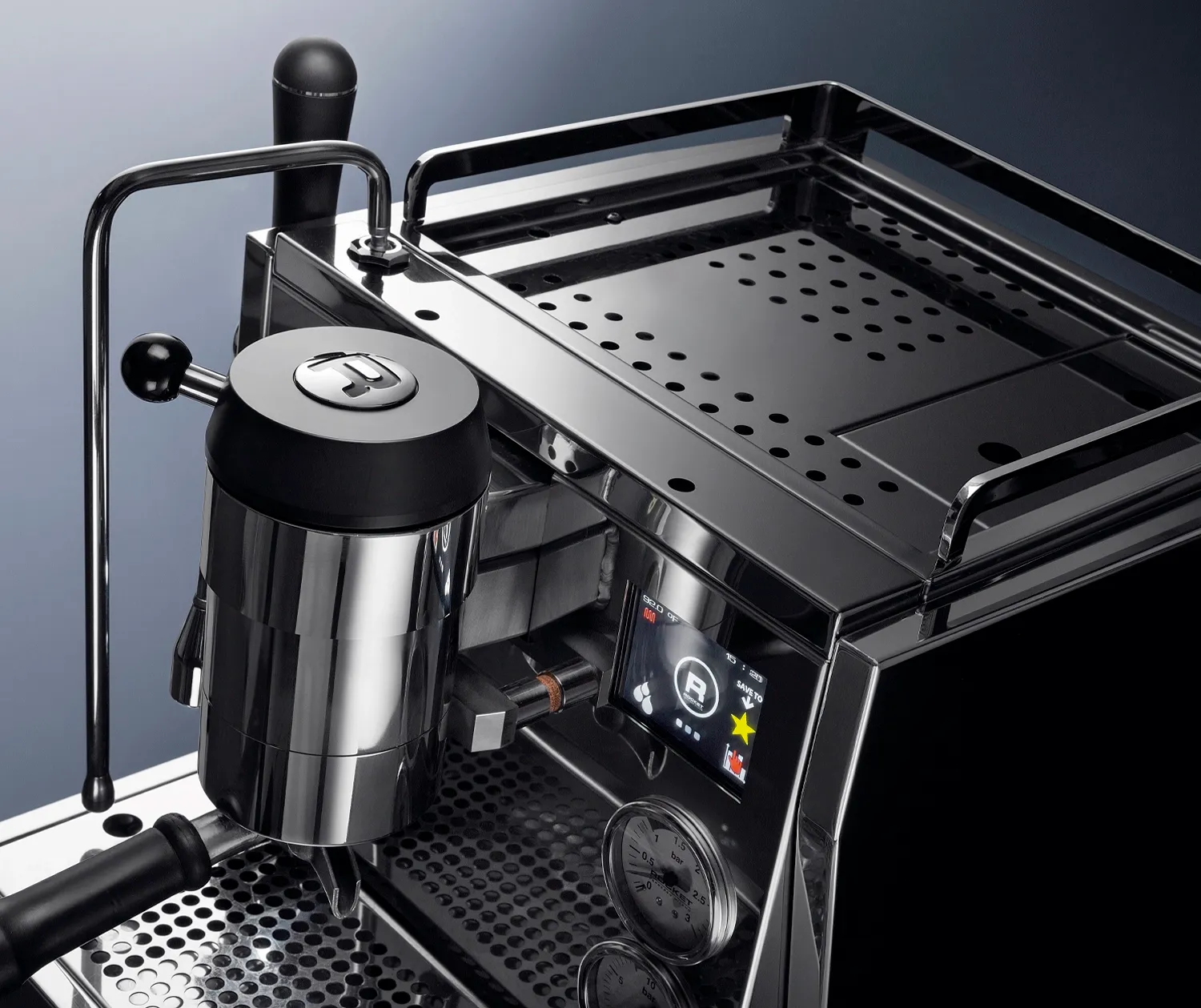 Espressor Rocket R Nine One R9 Dual Boiler, Profilare a presiunii, PID [5]