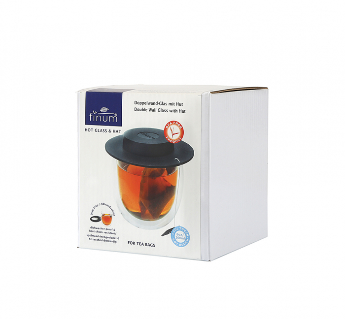 FINUM Pahar sticla dublu 200 ml + Filtru [2]