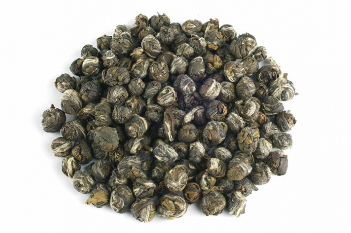Ceai Organic Iasomie "Perlele Dragonului" Frunze Cilindru 50gr [2]