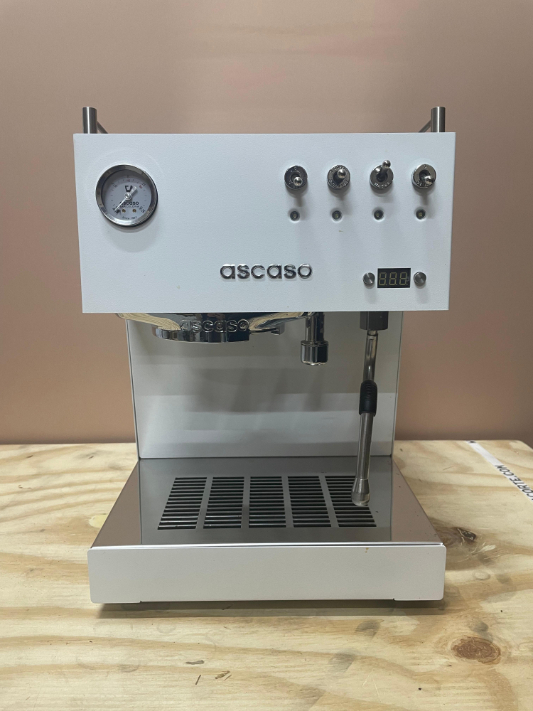 Espressor Second Hand Ascaso Duo Pid Versatil - Alb cu Lemn [2]