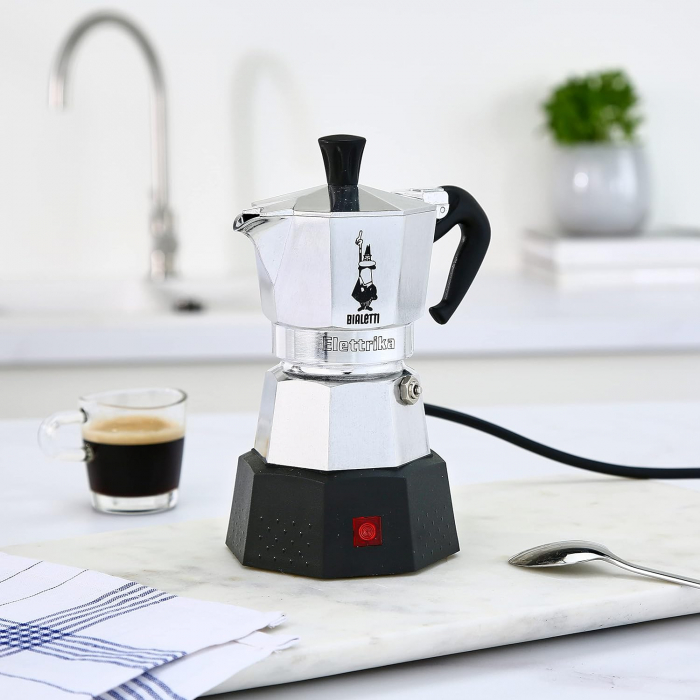 Bialetti Moka Pot Elettrika Standard 2 cupe - Argintiu [2]