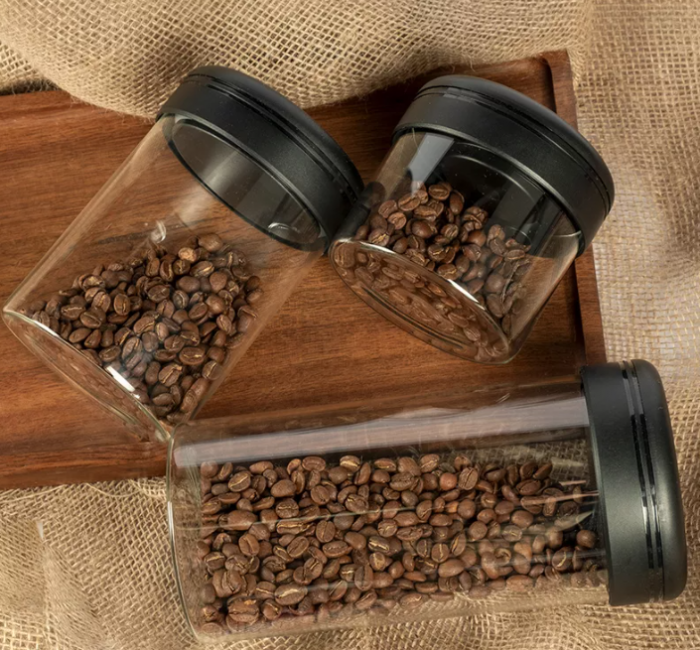 Timemore Recipient Cafea din Sticla 400ml - Negru [3]