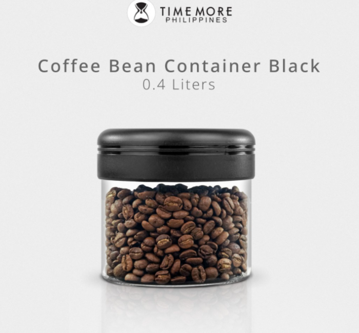 Timemore Recipient Cafea din Sticla 400ml - Negru [5]