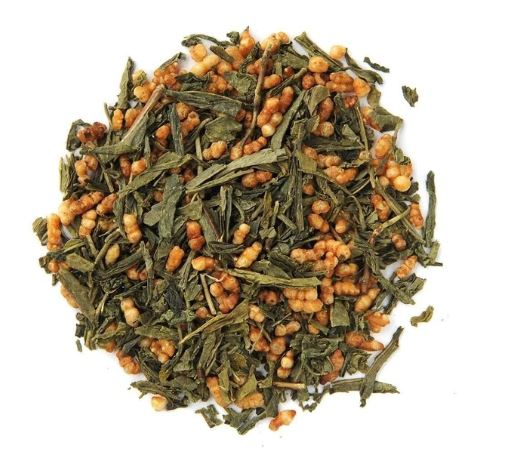 Ceai Organic Verde Genmaicha Frunze [1]