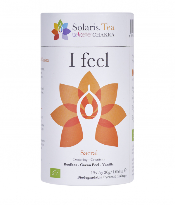 Ceai Organic I Feel - Sacral Chakra - 15 plicuri piramidale [5]