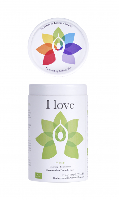 Ceai Organic I Love - Hearth Chakra - 15 plicuri piramidale [8]