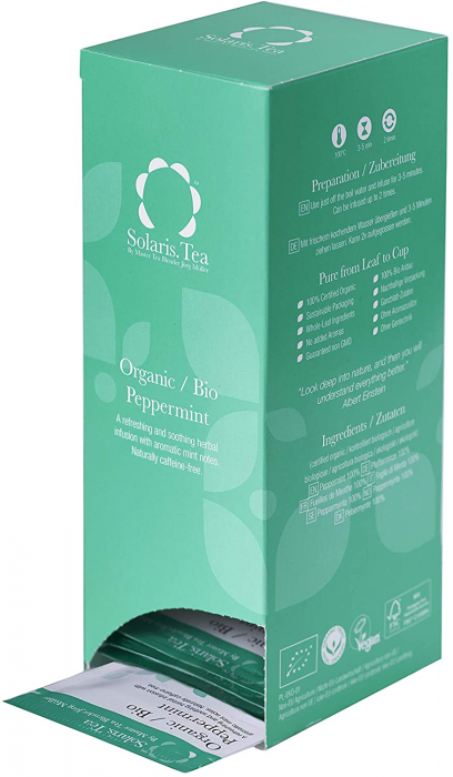 Ceai Organic Menta 40 plicuri [3]